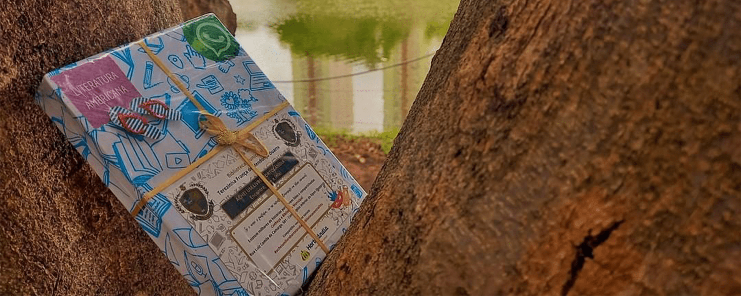 Projeto “Achei Um livro” em Hortolândia