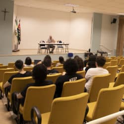 Palestra do professor Carmino de Souza