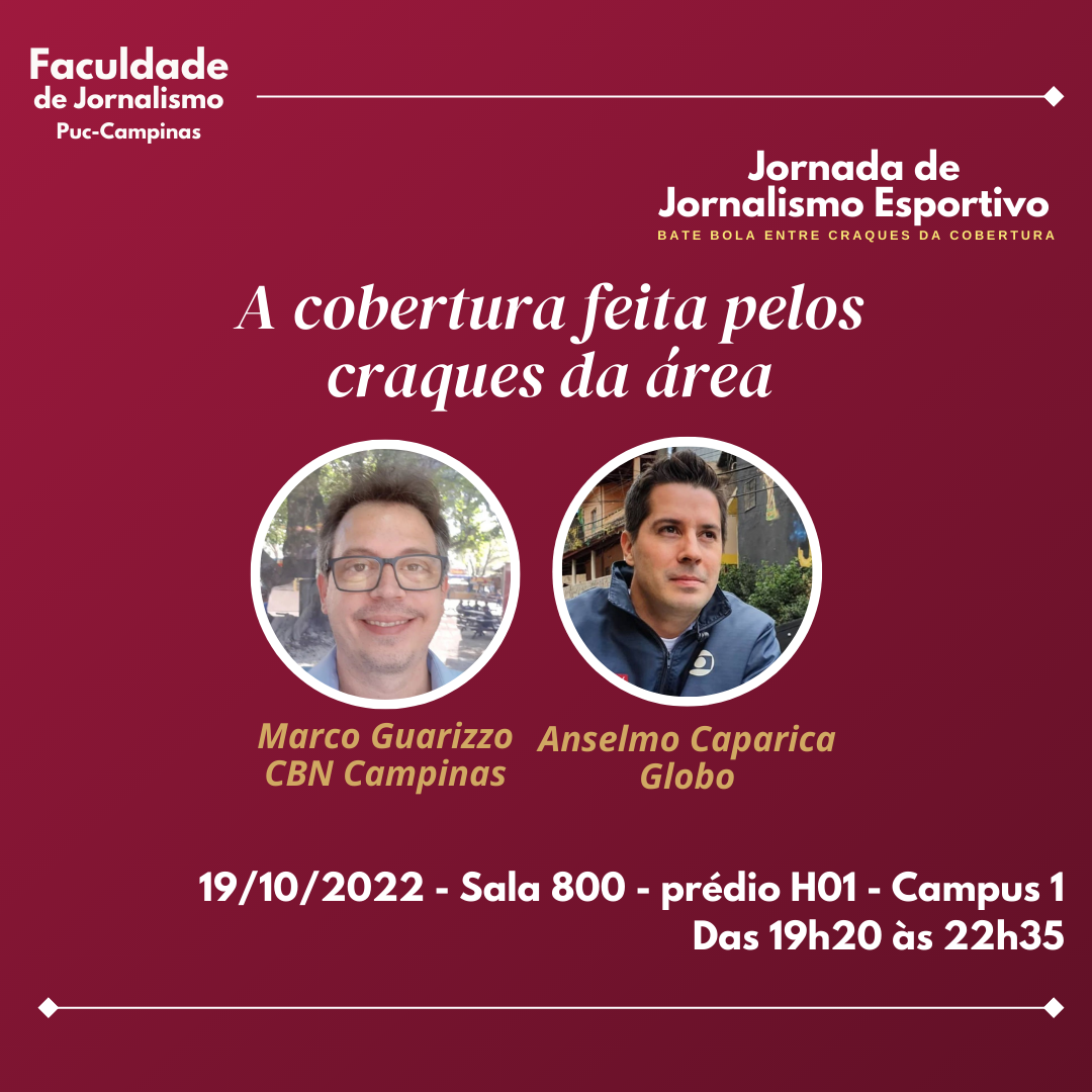 Cobertura da Copa do Mundo é tema da Jornada de Jornalismo Esportivo ...